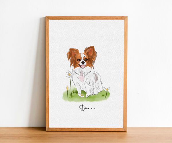 Custom pet portrait, gifts for dog lover, cat lovers gift, dog memorial gifts, pet memorial gifts, gift for dog mom, gifts for dog owner, watercolor portrait, pet loss gifts, personalized pet art, pet painting, portrait from photo, pet sympathy gift