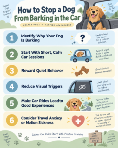How to Stop Dog Barking in the Car: Simple Training Tips