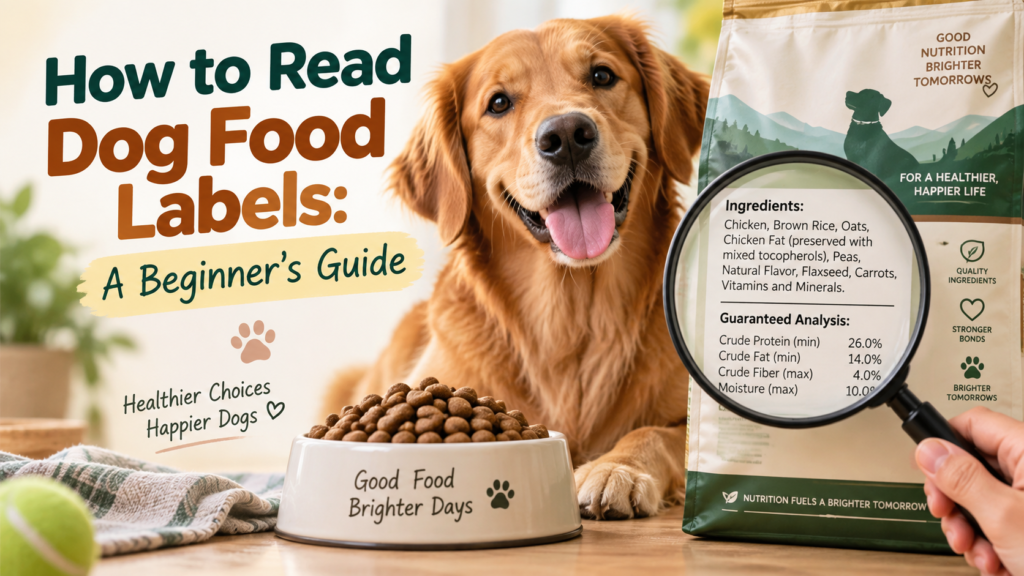 how to read dog food labels
