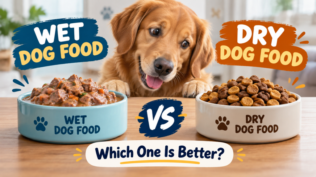 Wet Dog Food vs Dry Dog Food: Which One Is Better?