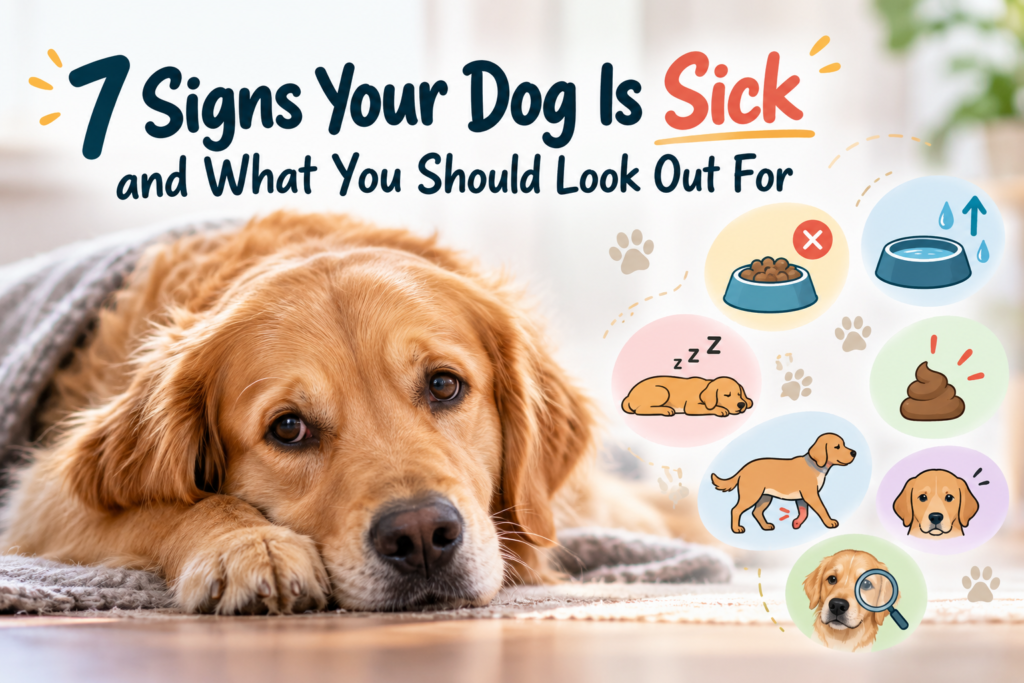 7 Signs Your Dog Is Sick and What You Should Look Out For
